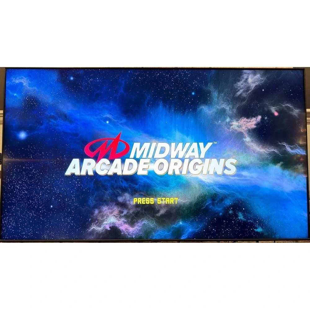 Warner Bros Midway Arcade Origins Xbox 360 Video Game Retro Collection 30+ Games